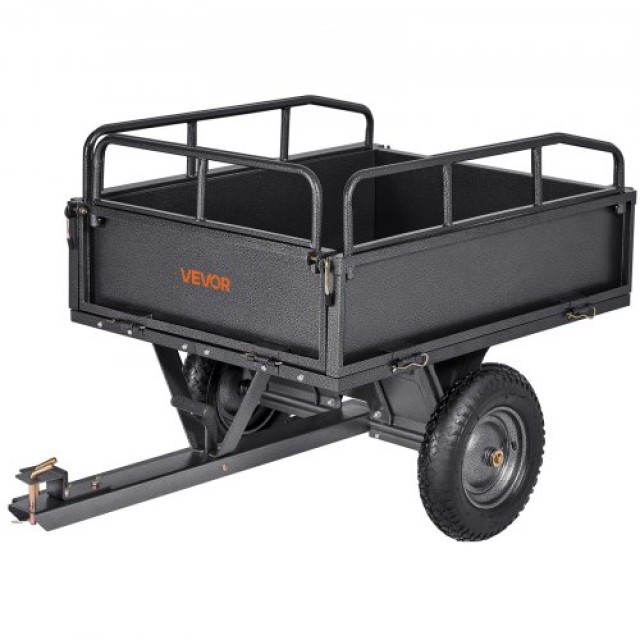 VEVOR Καρότσι Χάλυβα 10 Κυβ. Πόδια 500LB για ATV/UTV Τρέιλερ Βαρύ Κ...