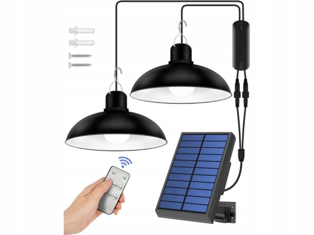 Verk Group Ηλιακό LED Εξωτερικό Φωτιστικό Οροφής με Τηλεχειριστήριο...