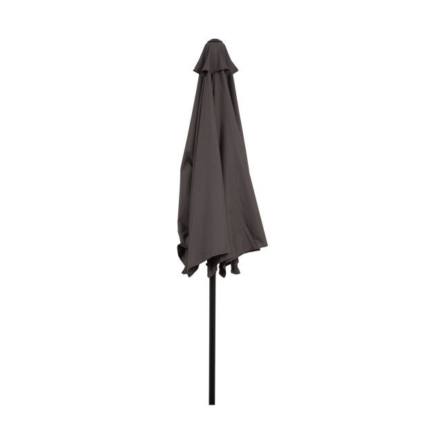 Outsunny Outsunny Outdoor Outdoor Ombrella σε αδιάβροχο Anti UV Polyester 269x138x236cm Γκρι 84D-007GY