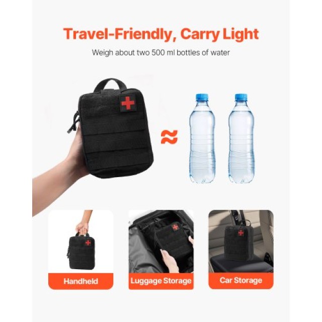 VEVOR Κιτ Πρώτων Βοηθειών 250 Τεμαχίων για Κατασκήνωση JJBNL250JZYJ... VEVOR Κιτ Πρώτων Βοηθειών 250 Τεμαχίων για Κατασκήνωση JJBNL250JZYJ...