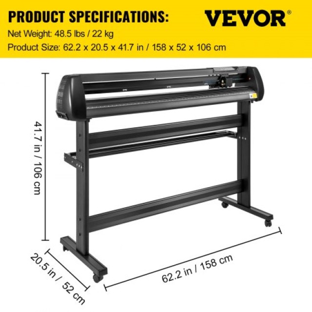 Κοπτικό Βινυλίου VEVOR 53 με Βάση Δαπέδου  KZJ1350JCK0000001V2