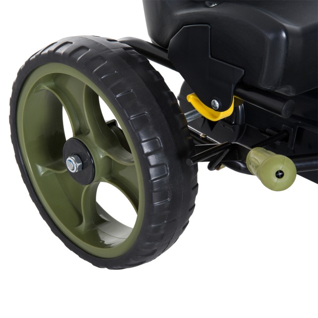 HOMCOM Ποδήλατο Go Kart για Παιδιά από 3-6 Ετών με Ρυθμιζόμενο Κάθισμα και Χειρόφρενο Πράσινο 341-025