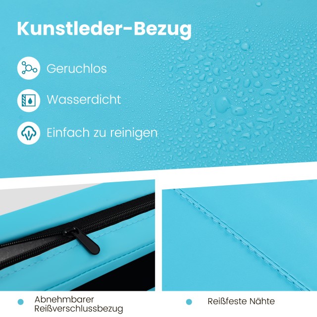 Costway Τετράπτυχη Πτυσσόμενη Γυμναστική Στρώση 300 x 117 x 5 cm FH... Costway Τετράπτυχη Πτυσσόμενη Γυμναστική Στρώση 300 x 117 x 5 cm FH...