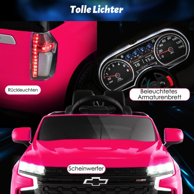 Costway  Ηλεκτρικό Αυτοκίνητο Chevrolet Tahoe για Παιδιά - Ασφαλές και Διασκεδαστικό με Μουσική και Φώτα TQ10117DE-PI
