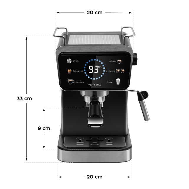 Vertenz Καφετιέρα Espresso 1350 W 20 Bar Thermoblock Puro 40 590379...