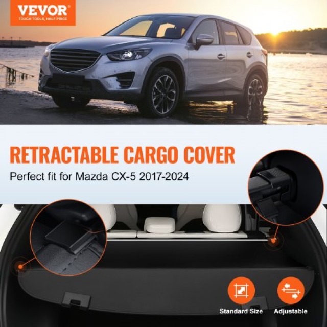 Κάλυμμα Αποσκευών VEVOR για Mazda CX-5 2017-2024  YCKSSSHCGYCK3IQI4V0
