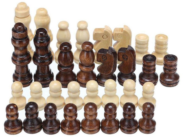 Ξύλινο Σετ Επιτραπέζιων 3 σε 1 – Σκάκι, Ντάμα & Τρίκτρακ 29.5cm x 29.5cm 5907451347874 Verk Group