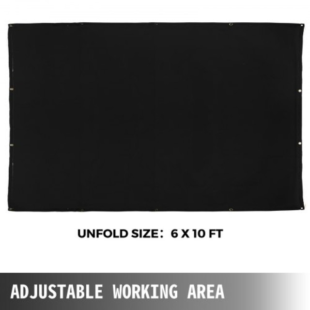 Κουβέρτα Συγκόλλησης VEVOR 6 x 10 FT Ανθεκτική στη Φωτιά από Fiberglass  HT6X10HS000000001V0