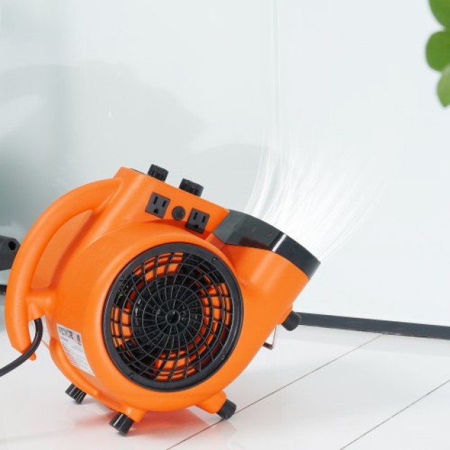 VEVOR  Φυσητήρας Δαπέδου 1380 RPM 1000 CFM με 4 Γωνίες Φυσήματος και 3 Ταχύτητες FXZXDMGFJ1355XK6NV2