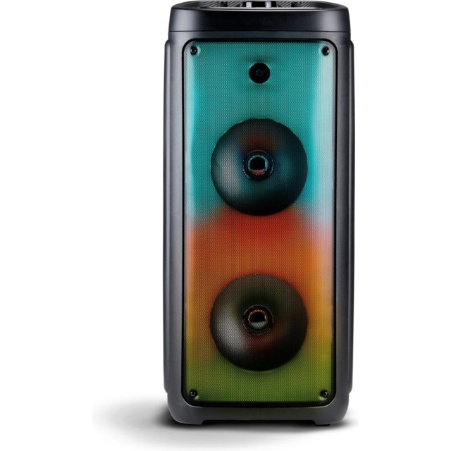 BAKAJI  Ηχείο Bluetooth με Μικρόφωνο και Φωτισμό Bluetooth Aux και USB  02841695