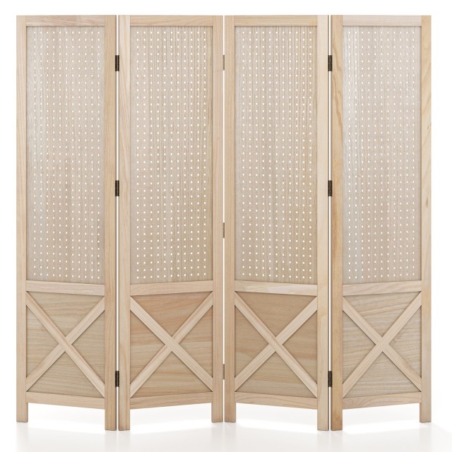 Πτυσσόμενο Διαχωριστικό Δωματίου με Φυσικό Ξύλινο Πλαίσιο και Πίνακ... Πτυσσόμενο Διαχωριστικό Δωματίου με Φυσικό Ξύλινο Πλαίσιο και Πίνακ...