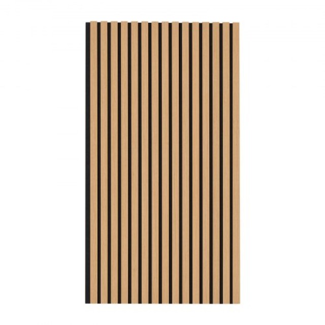 Ξύλινα Ακουστικά Πάνελ Τοίχου 60x120 cm – Μοντέρνα Διακόσμηση & Ηχομόνωση | Ανοιχτό Δρυς FHXWBTQBQXMLK696CV0 VEVOR