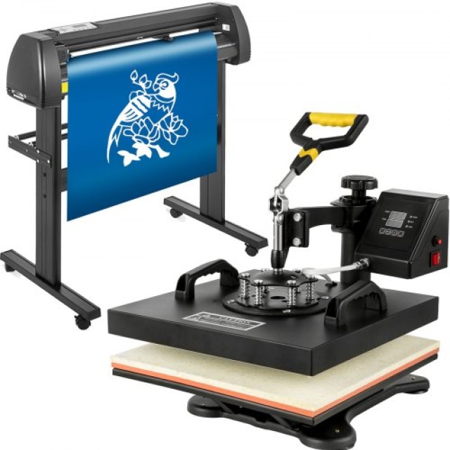 Μηχανή Θερμομεταφοράς 5 σε 1 & Κοπτικό Plotter 720 mm VEVOR  THJ383...