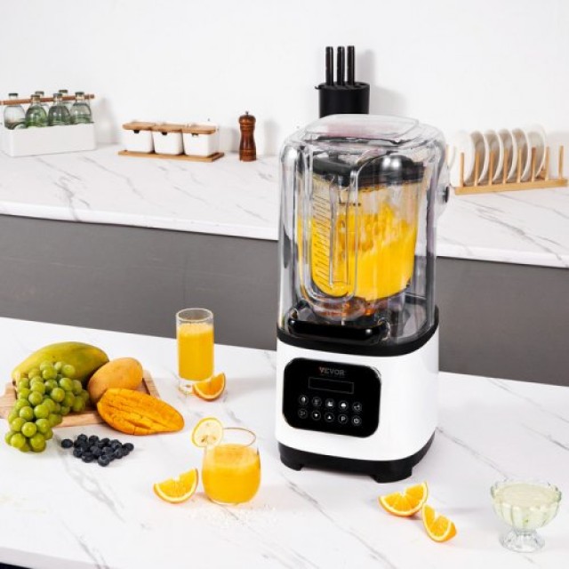 VEVOR Επαγγελματικός Μπλέντερ Πάγκου 68 oz για Smoothies & Shakes TSSBJ20L1600WCAX2V2