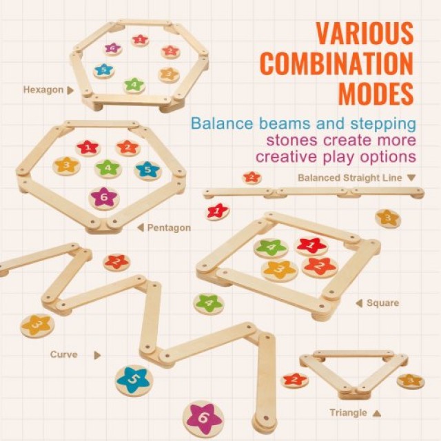 Πέτρες Ισορροπίας Παιδιών VEVOR - Σετ 6 Τεμαχίων ETPHMMZGM6B6L7L2DV0 Πέτρες Ισορροπίας Παιδιών VEVOR - Σετ 6 Τεμαχίων ETPHMMZGM6B6L7L2DV0