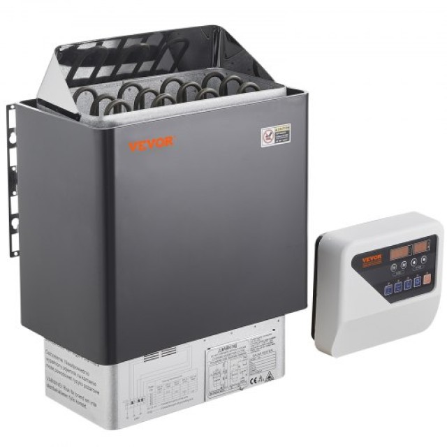 VEVOR  Ηλεκτρική Σόμπα Σάουνας 6KW με Ψηφιακό Έλεγχο για 5-9 m3 Σπα Σπιτιού  DSSNLWKLXB6KWNG5KV8