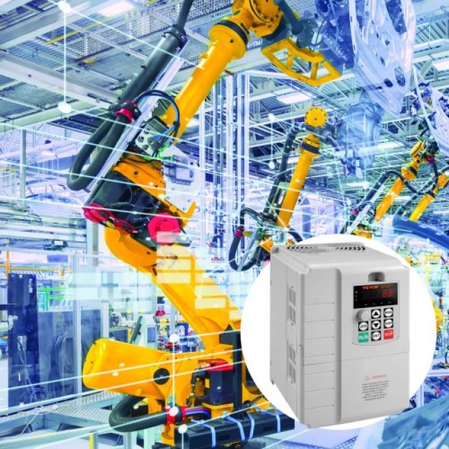 VEVOR Ευέλικτος Ρυθμιστής Ταχύτητας 3-Φάσεων 7.5KW 10HP BPDSQ10HP00...
