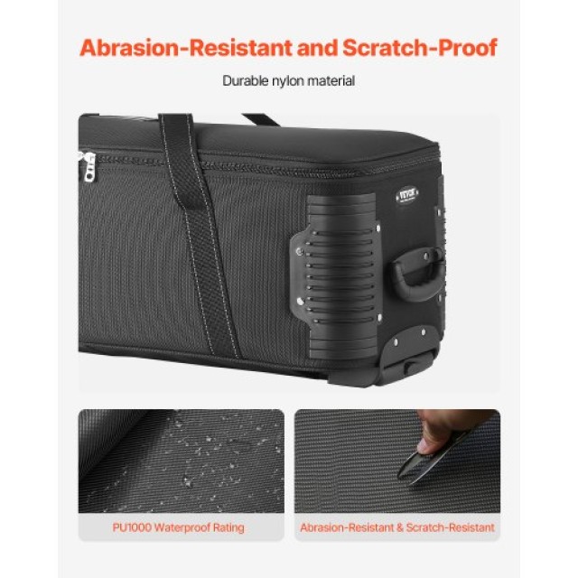 VEVOR Τροχήλατη Θήκη Εξοπλισμού Στούντιο 91x30x36cm για Κάμερες SYS...