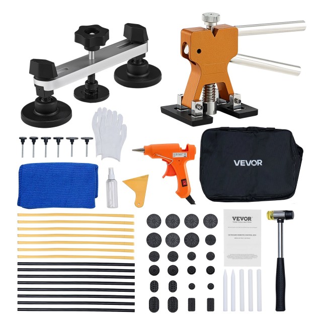 VEVOR Σετ Εξολκέων Χωρίς Βάψιμο 60 τεμαχίων για Επισκευή Χτυπημάτων... VEVOR Σετ Εξολκέων Χωρίς Βάψιμο 60 τεμαχίων για Επισκευή Χτυπημάτων...