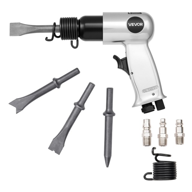 VEVOR Κιτ Πνευματικής Σφύρας Air Hammer 4500 BPM με 4 Καλέμια QDCCC...