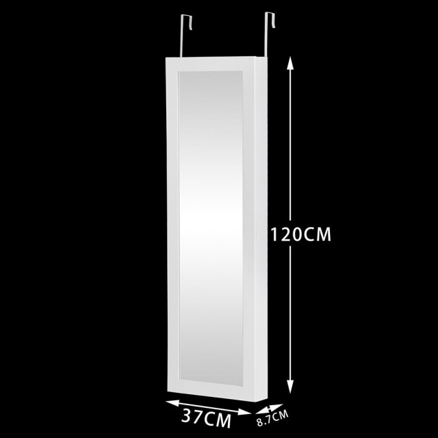BAKAJI Κρεμαστός Καθρέφτης-Κοσμηματοθήκη Πόρτας Paola 02822464