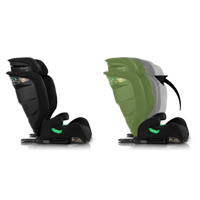 Παιδικό Κάθισμα Αυτοκινήτου ISOFIX 15-36kg – Μαύρο 710010 Nukido