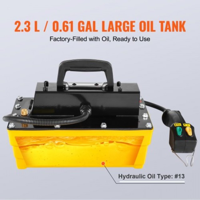 VEVOR  Αεροϋδραυλική Αντλία 10,000PSI για Μηχανήματα Πλαισίων CGKQB...