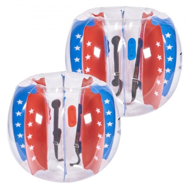 VEVOR Φουσκωτές Μπάλες Σύγκρουσης 2-Pack, 1.2M για Παιδιά & Εφήβους...