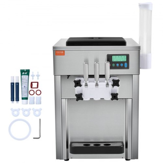 Μηχανή Παγωτού VEVOR 20L/H 3 Γεύσεων Επιτραπέζια  TMSRBQLJAJWSYC2RIV2