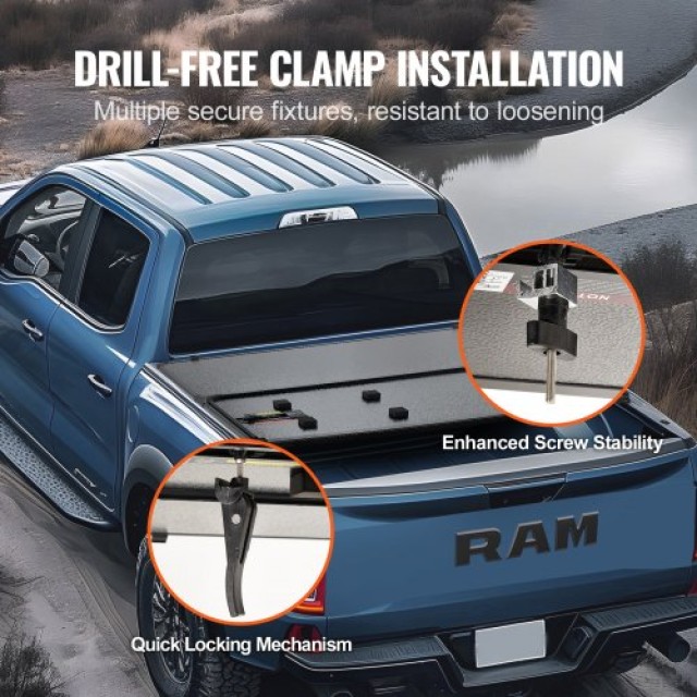 Κάλυμμα Καρότσας VEVOR Tri-Fold για Ford F-250/F-350 (1999-2024)  ZDSKCHBXGZDSL0XPSV9