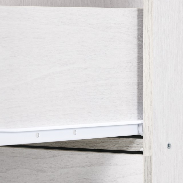 HOMCOM Γραφείο Ντουλάπι 40x42x130.8 εκ, Λευκό 924-086V80WT