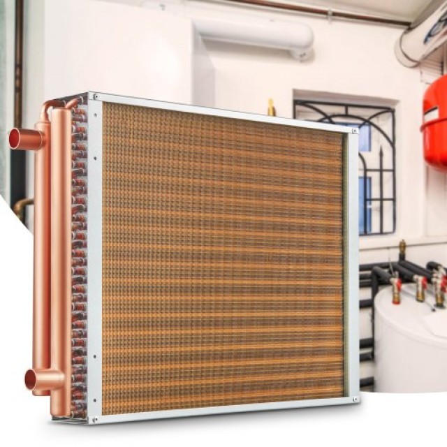 Εναλλάκτης Θερμότητας Νερού-Αέρα VEVOR 18x20 3 Σειρών  CPGSHRQ18200VCZ68V0