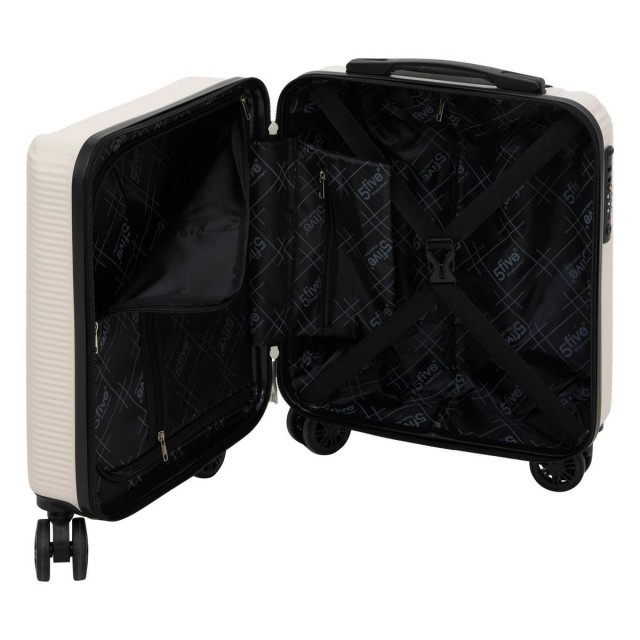 5FIVE Simply smart Ανθεκτική Βαλίτσα Καμπίνας ABS  με 8 Ρόδες, 36 x...