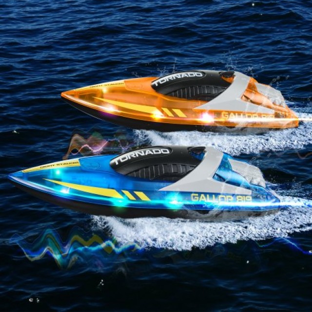 Σετ 2 Τηλεκατευθυνόμενα Σκάφη VEVOR 2.4 GHz 12 km/h για Παιδιά & Εν... Σετ 2 Τηλεκατευθυνόμενα Σκάφη VEVOR 2.4 GHz 12 km/h για Παιδιά & Εν...