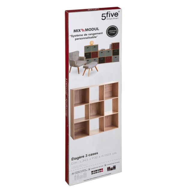 5FIVE Simply smart Σύστημα Αποθήκευσης Mix N Modul με 9 θέσεις, Μήκ...