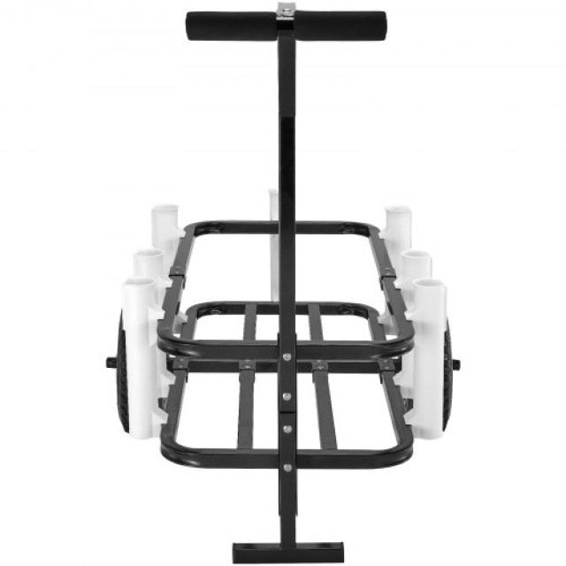 VEVOR Καρότσι Παραλίας για Ψάρεμα, 200 lbs, Μεγάλοι Τροχοί για Άμμο, 7 Θήκες Καλαμιών  LLKYJC11YC0080XFQV0