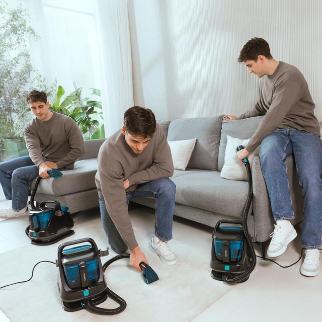 Ηλεκτρική Σκούπα για Χαλιά&Ταπετσαρίες 650 W Conga 5000 Carpet & Spot Clean XXL CEC-08441 Cecotec