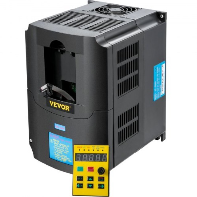 VEVOR Μετατροπέας Συχνότητας 4KW, 220V, 5.5HP για Έλεγχο Ταχύτητας Κινητήρα  BPQDXN4KW220V8MZPV7