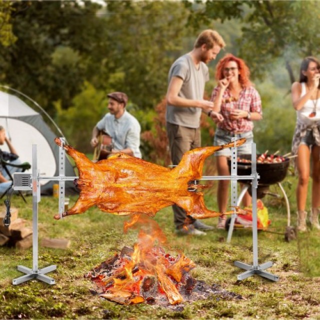 VEVOR Ηλεκτρική Σούβλα BBQ 56 Ανοξείδωτη για 60kg Χοιρινό ή Αρνί DD...