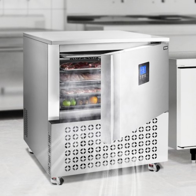 VEVOR  Καταψύκτης 114L 5 Δίσκων για Θαλασσινά/Παγωτό  HXSDJ120L40CYPUSPV2