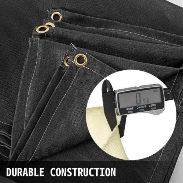 Κουβέρτα Συγκόλλησης VEVOR 10x10 FT Ανθεκτική Πυρίμαχη Fiberglass  ...