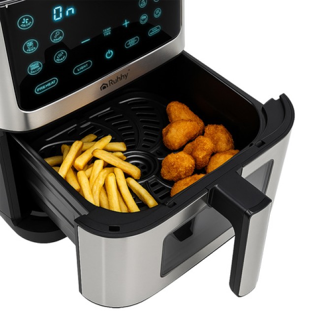Ruhhy Φριτέζα Αέρος XXL 8L Αντικολλητική Non-Stick  25512