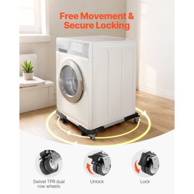 VEVOR Ρυθμιζόμενη Βάση Ψυγείου 1100 lb 27.5-35.4 Inch JJBYTCSJSLG2YEKPTV0