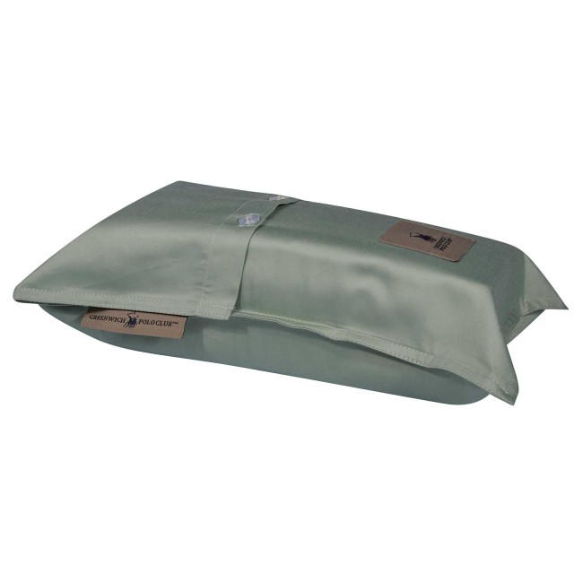 GREENWICH POLO CLUB Υπερδίπλο Σεντόνι με Λάστιχο Dusty Mint  222162...