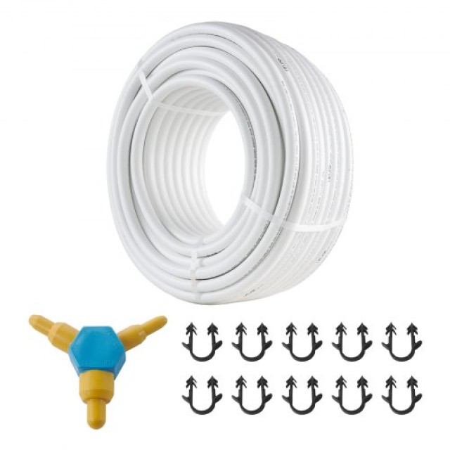 VEVOR Σωλήνας PEX-AL-PEX 164 ft, Διάμετρος 0.79, Σωλήνας Δαπέδου Θέρμανσης με Φράγμα Οξυγόνου  LSGBSDDLP50MPSKRGV0