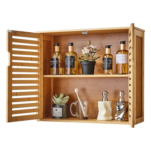 VEVOR Επιτοίχιο Ντουλάπι Μπάνιου με Δύο Πόρτες & Ρυθμιζόμενο Ράφι (... VEVOR Επιτοίχιο Ντουλάπι Μπάνιου με Δύο Πόρτες & Ρυθμιζόμενο Ράφι (...