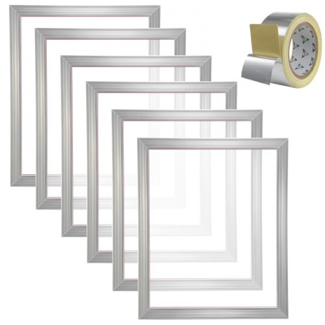 Σετ Μεταξοτυπίας VEVOR με Πλαίσιο 40.6 x 50.8 cm 110 Δίχτυ 6τμχ  SYKJD61101620PD9JV0