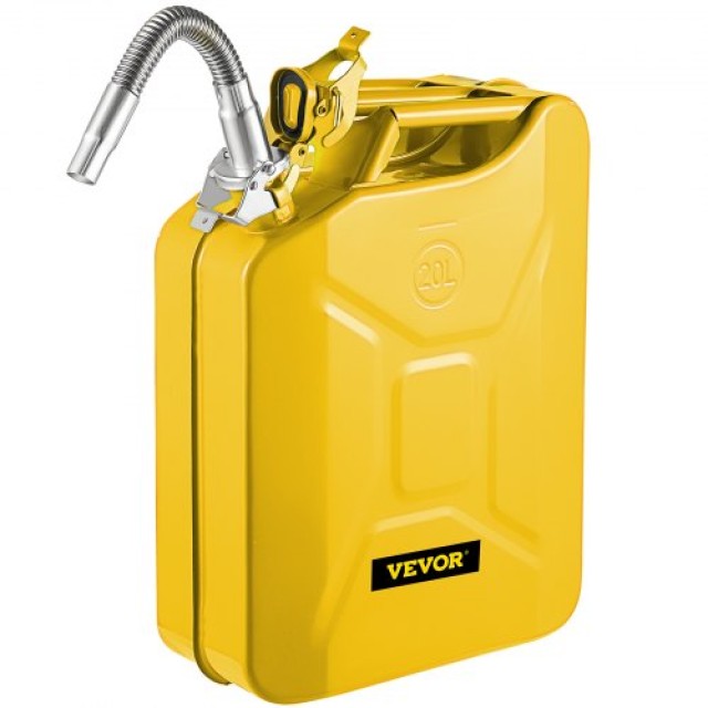 VEVOR Κίτρινο Δοχείο Καυσίμου 20L με Ευέλικτο Στόμιο  JBYTHSBDDWC3L...