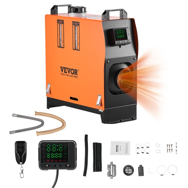 VEVOR Θερμαντήρας Αέρα Πετρελαίου 8 kW με Τηλεχειριστήριο ZCJRQDC12...