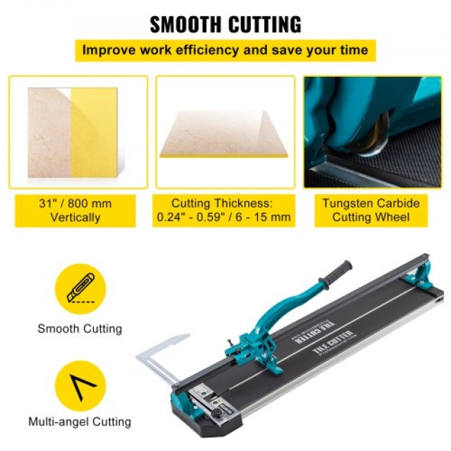 VEVOR Κόφτης Πλακιδίων 79cm με Ακρίβεια Laser  CZQGJ800MMSDDGWZCV0